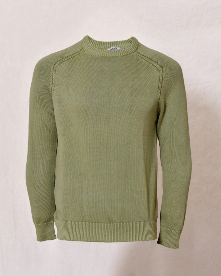 Pull en maille vert Over-D