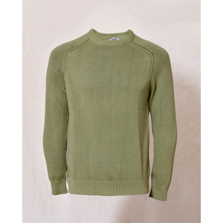 Pull en maille vert Over-D