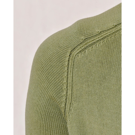 Pull en maille vert Over-D