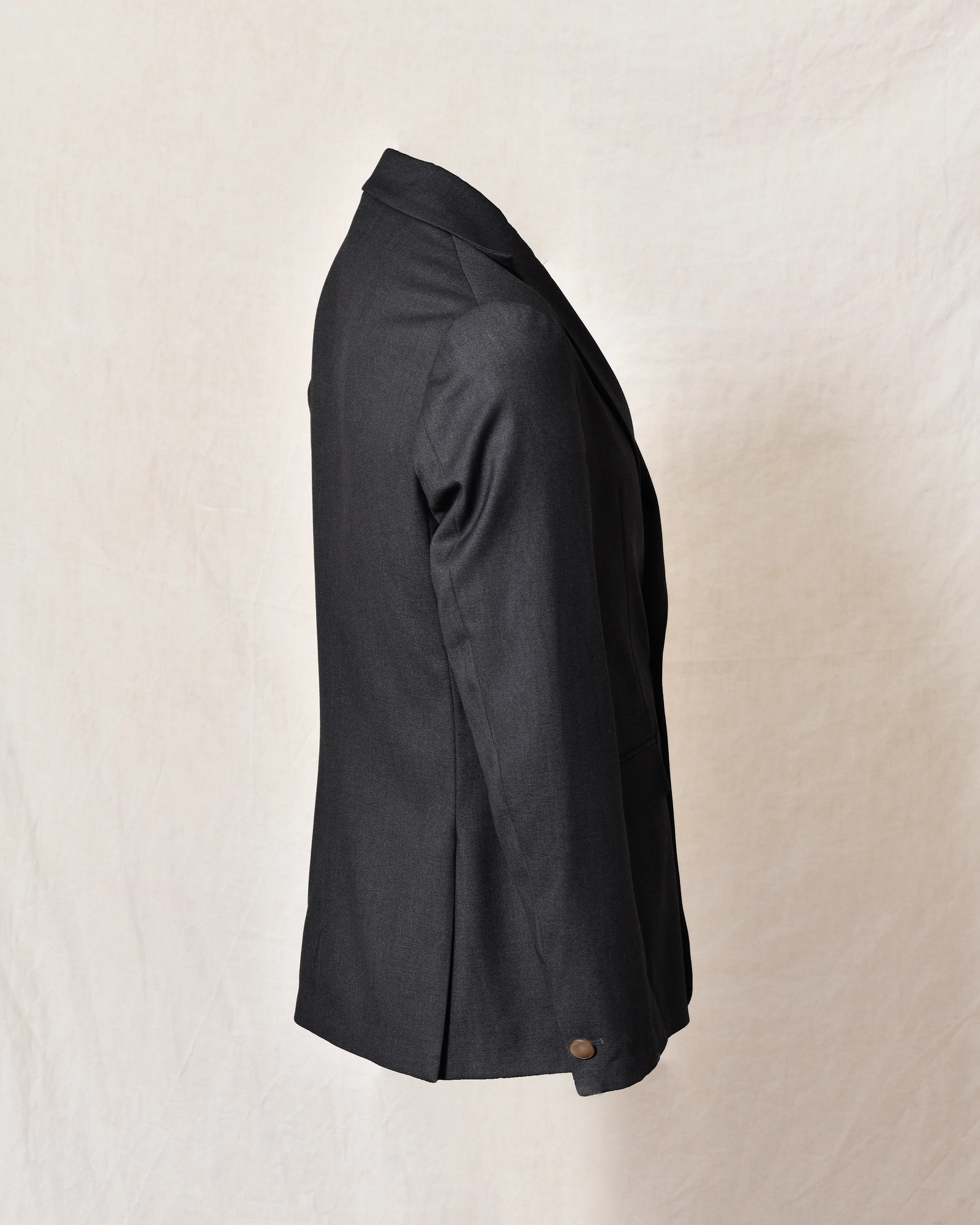 Veste blazer grise à double boutonnage Telacruda