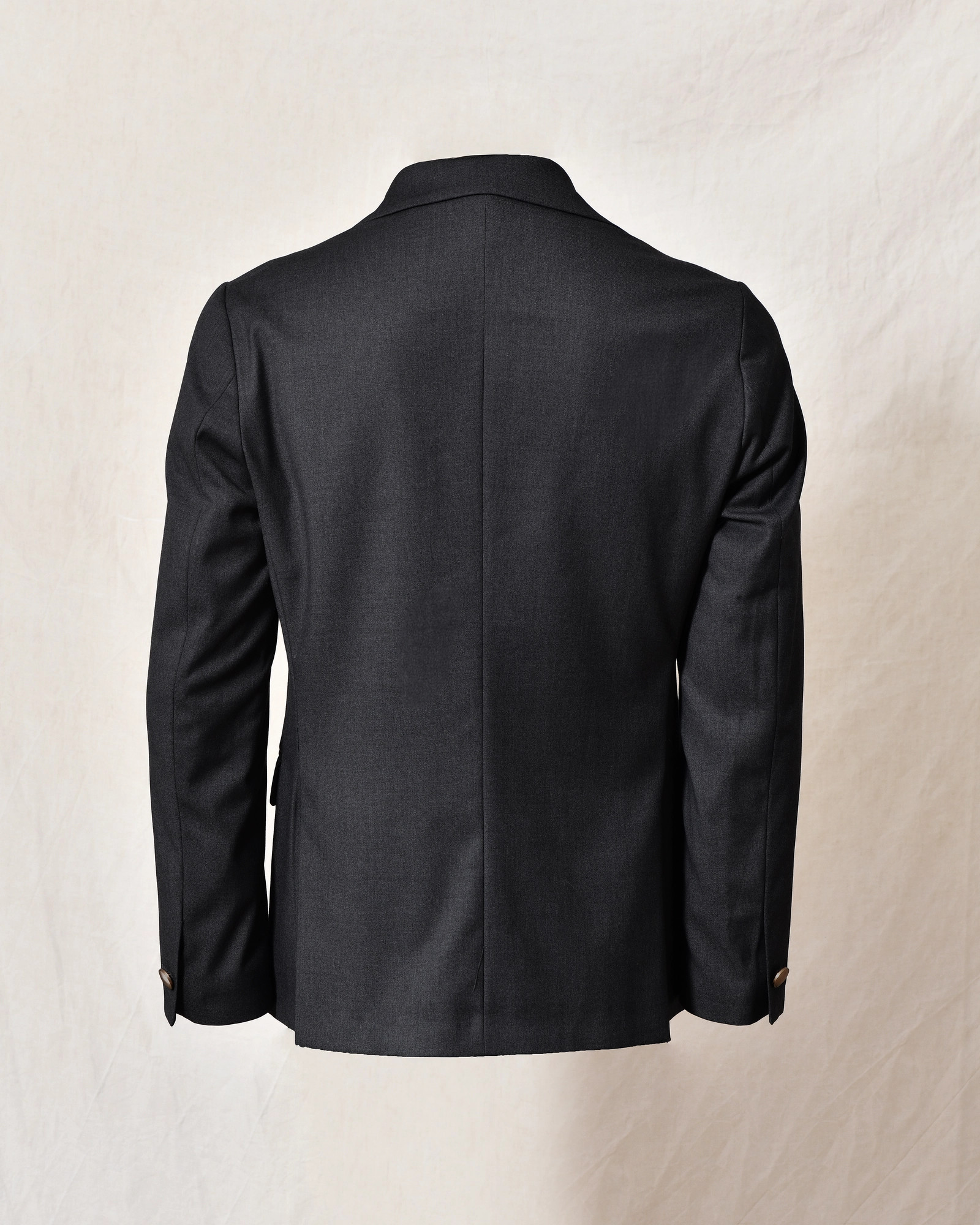 Veste blazer grise à double boutonnage Telacruda