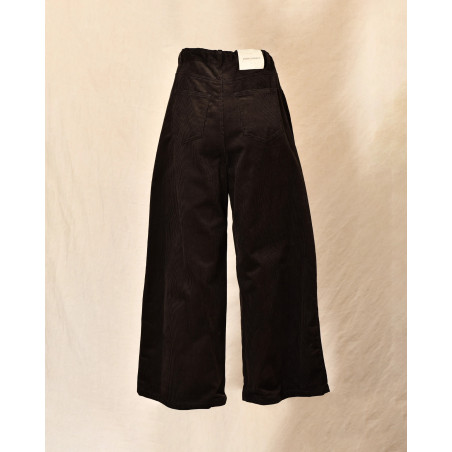 Pantalon en velours côtelé marron Front Street