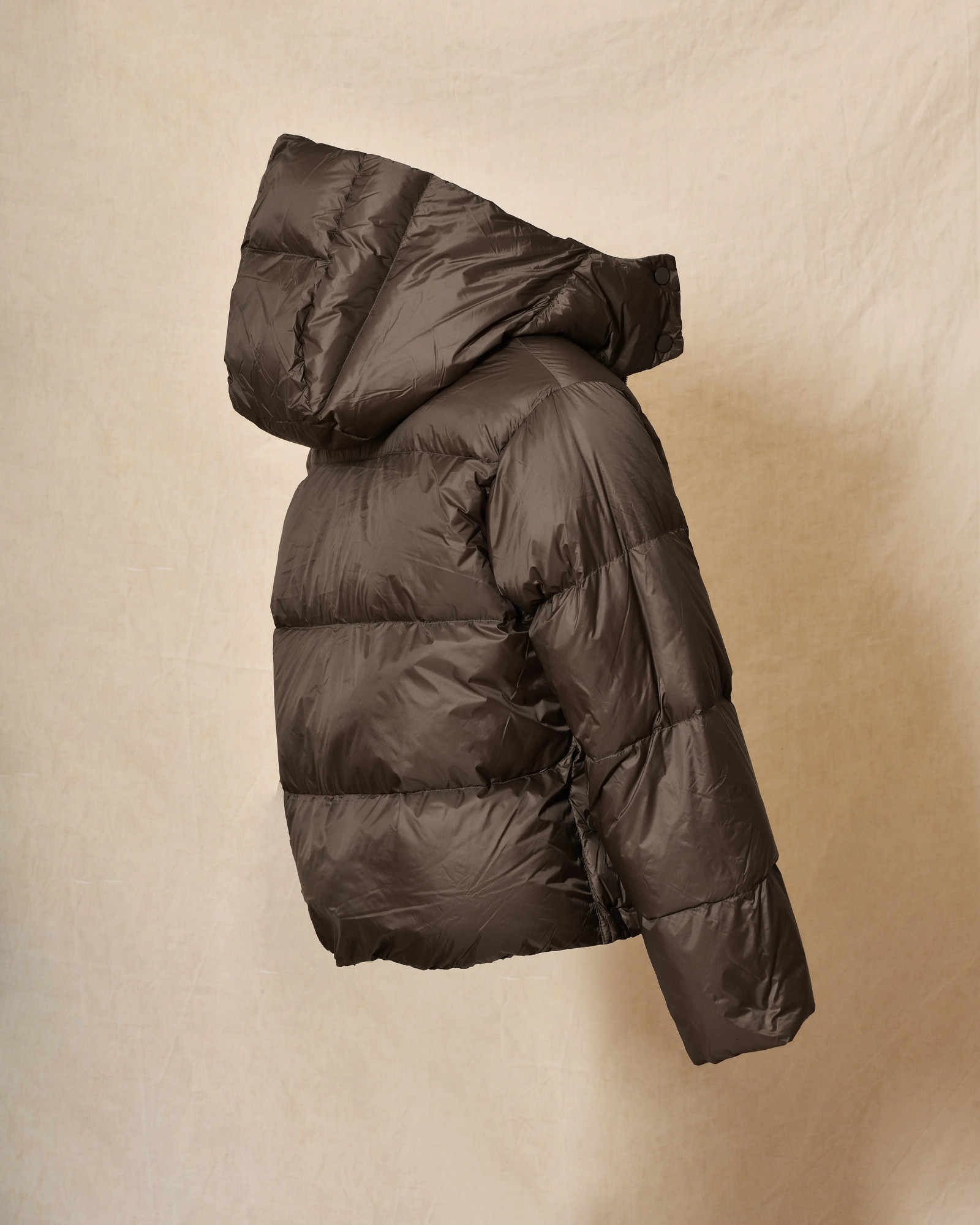 Doudoune à capuche marron Ma Petite Capsule