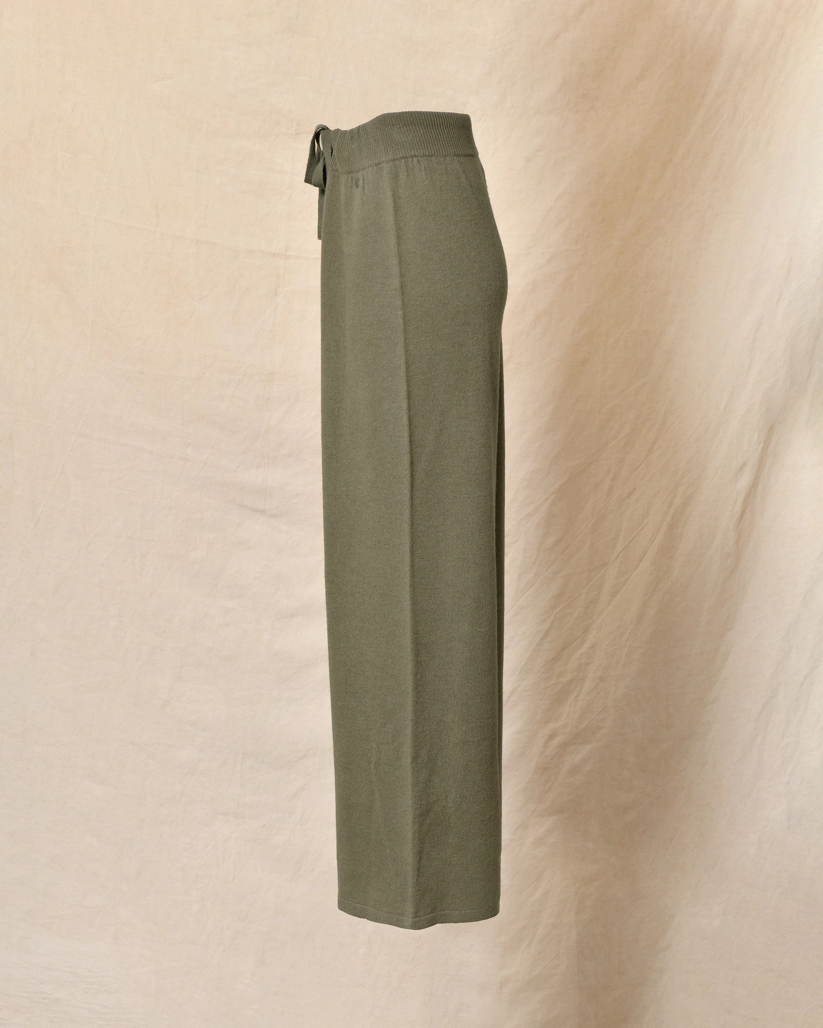 Pantalon de jogging en laine vert Ma Petite Capsule