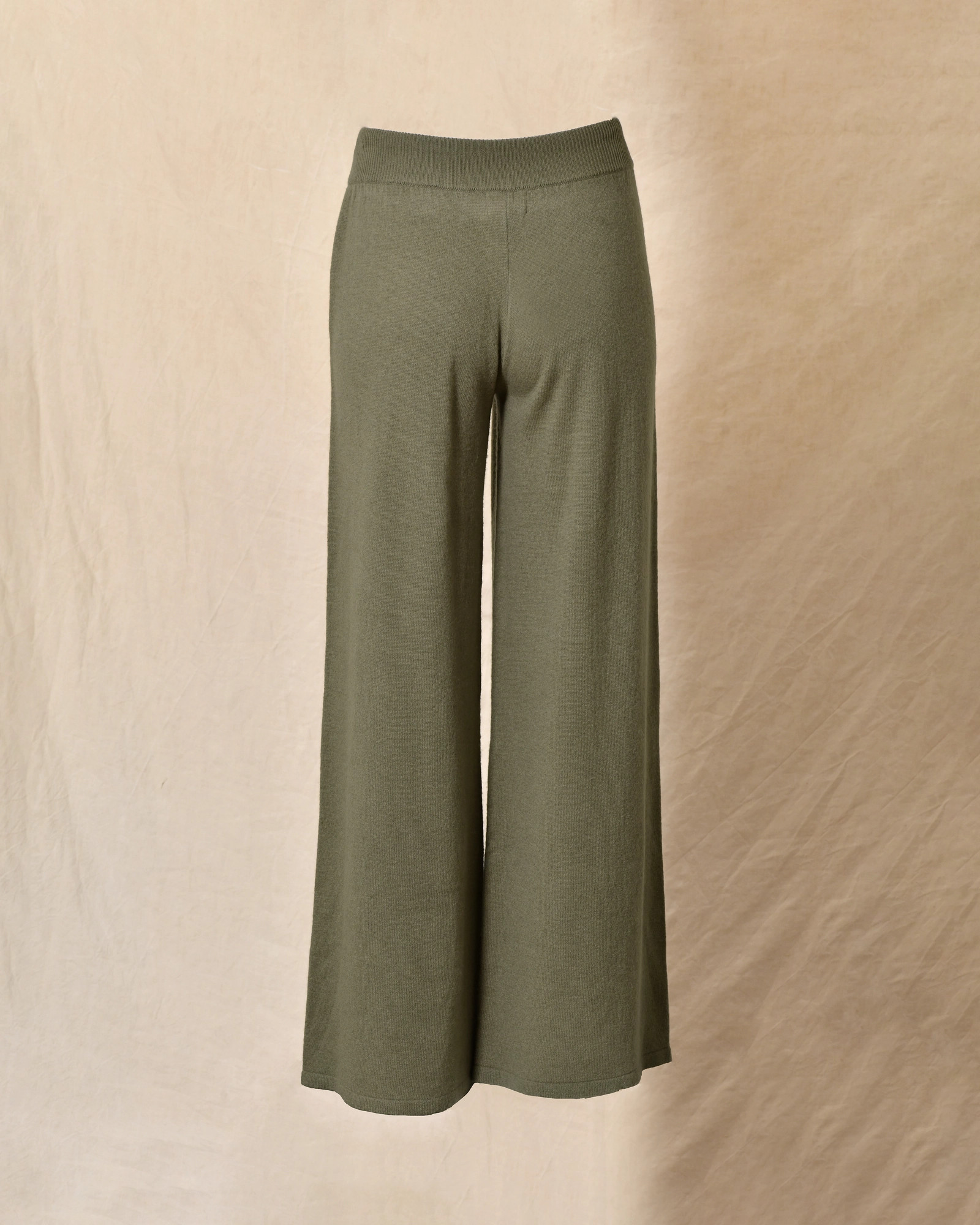 Pantalon de jogging en laine vert Ma Petite Capsule