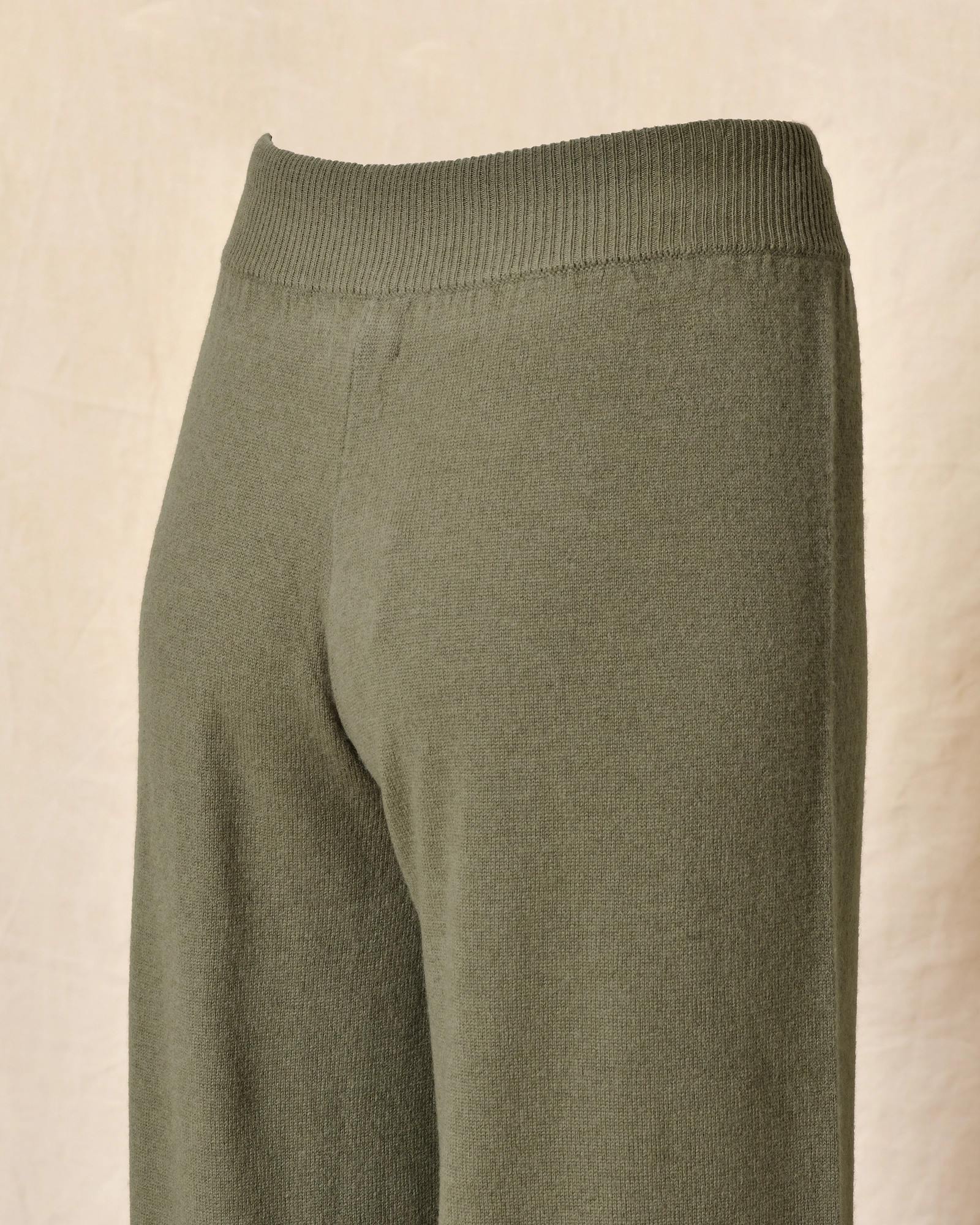 Pantalon de jogging en laine vert Ma Petite Capsule