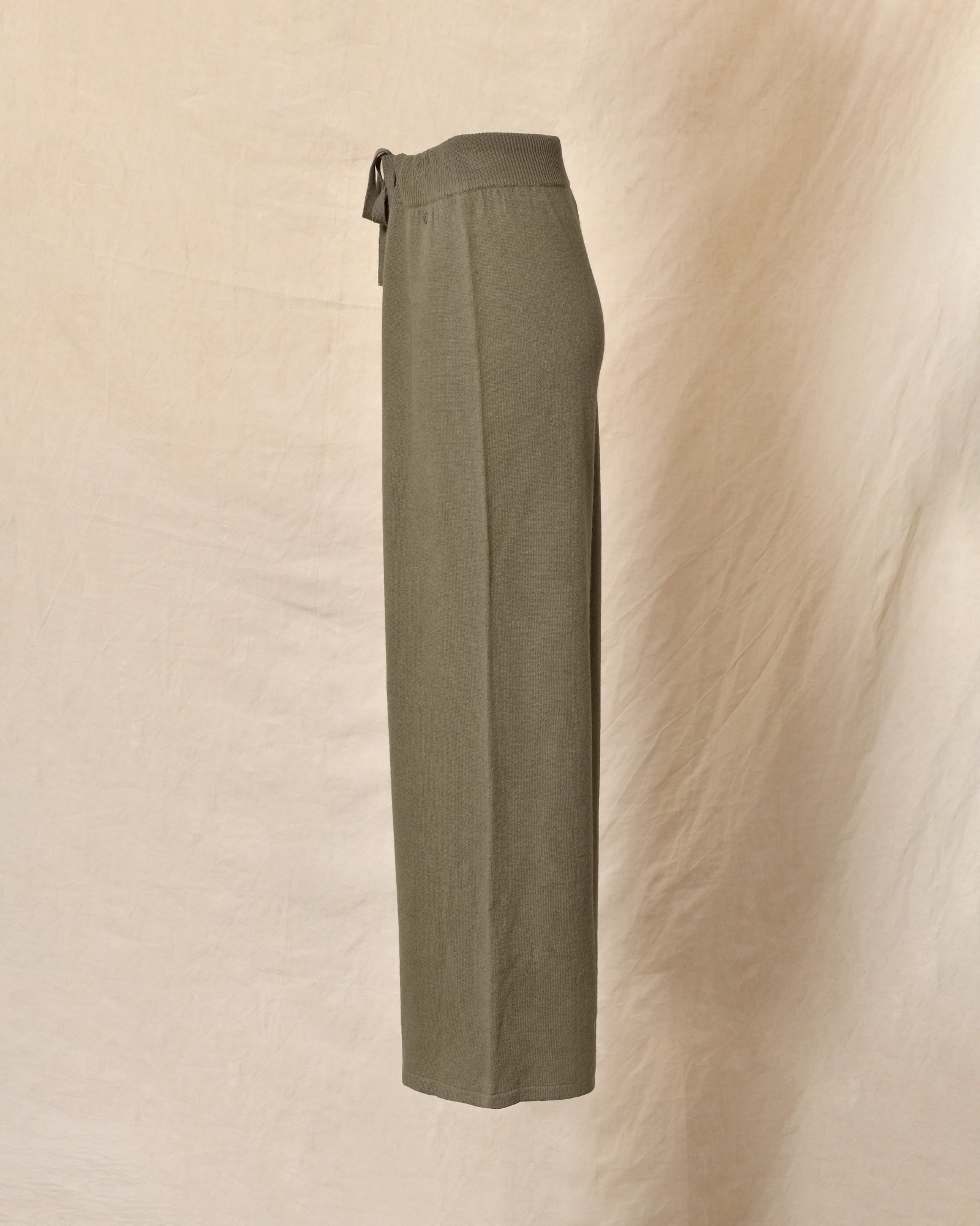 Pantalon de jogging en laine kaki Ma Petite Capsule