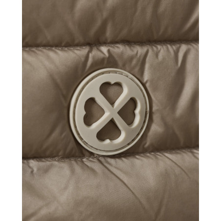 Doudoune sans manches beige Ma Petite Capsule