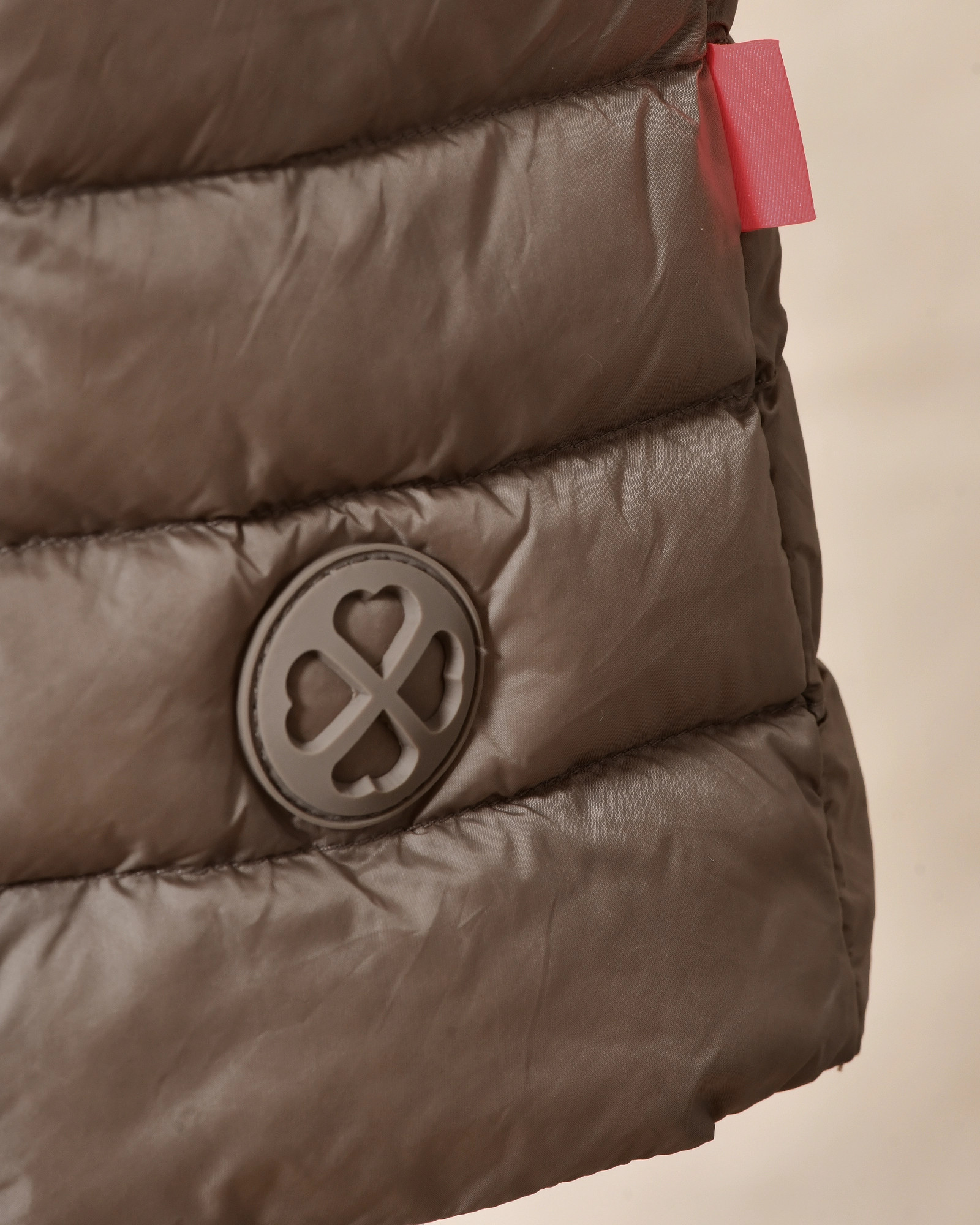 Doudoune sans manches taupe Ma Petite Capsule