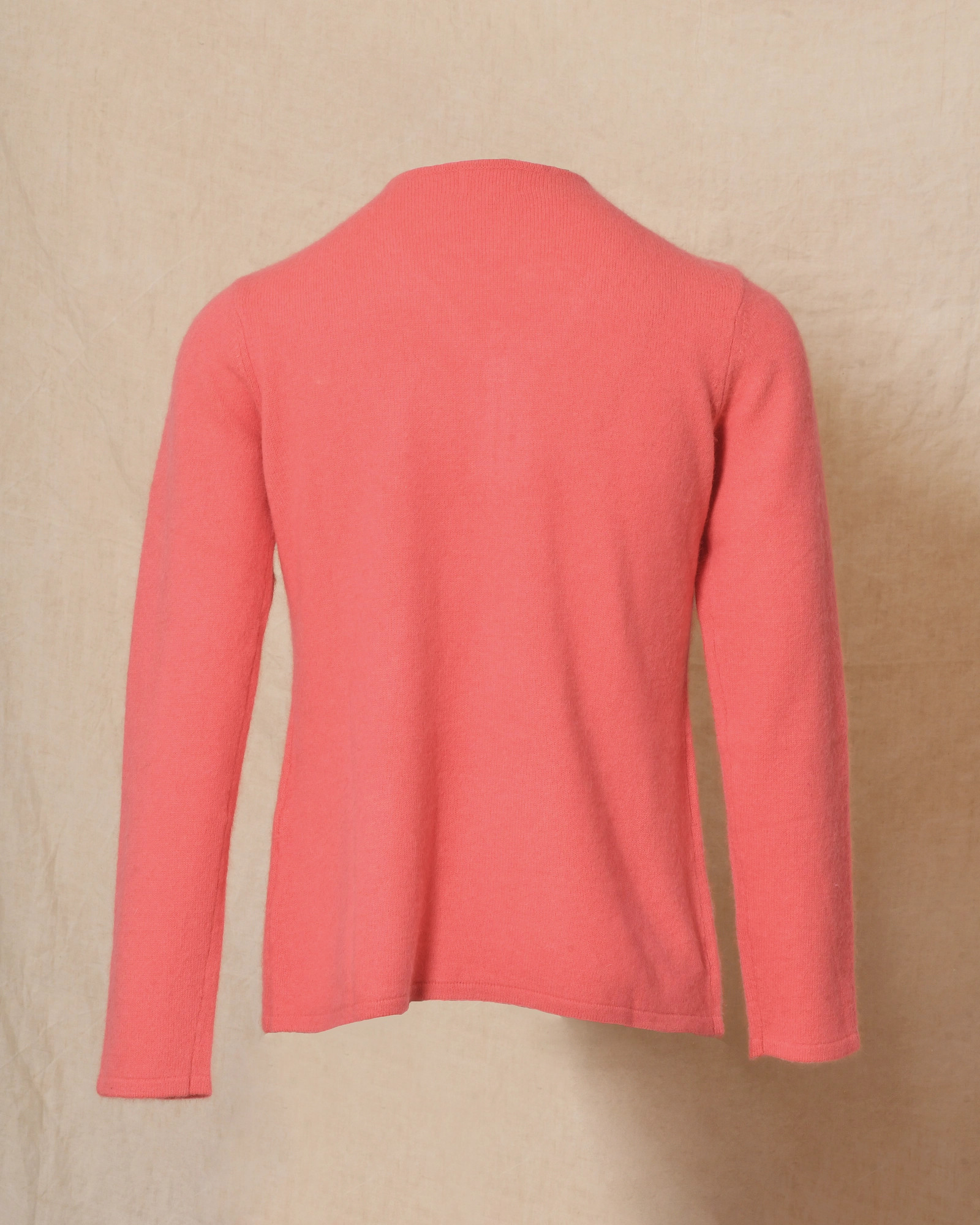 Pull en laine zippé corail Ma Petite Capsule