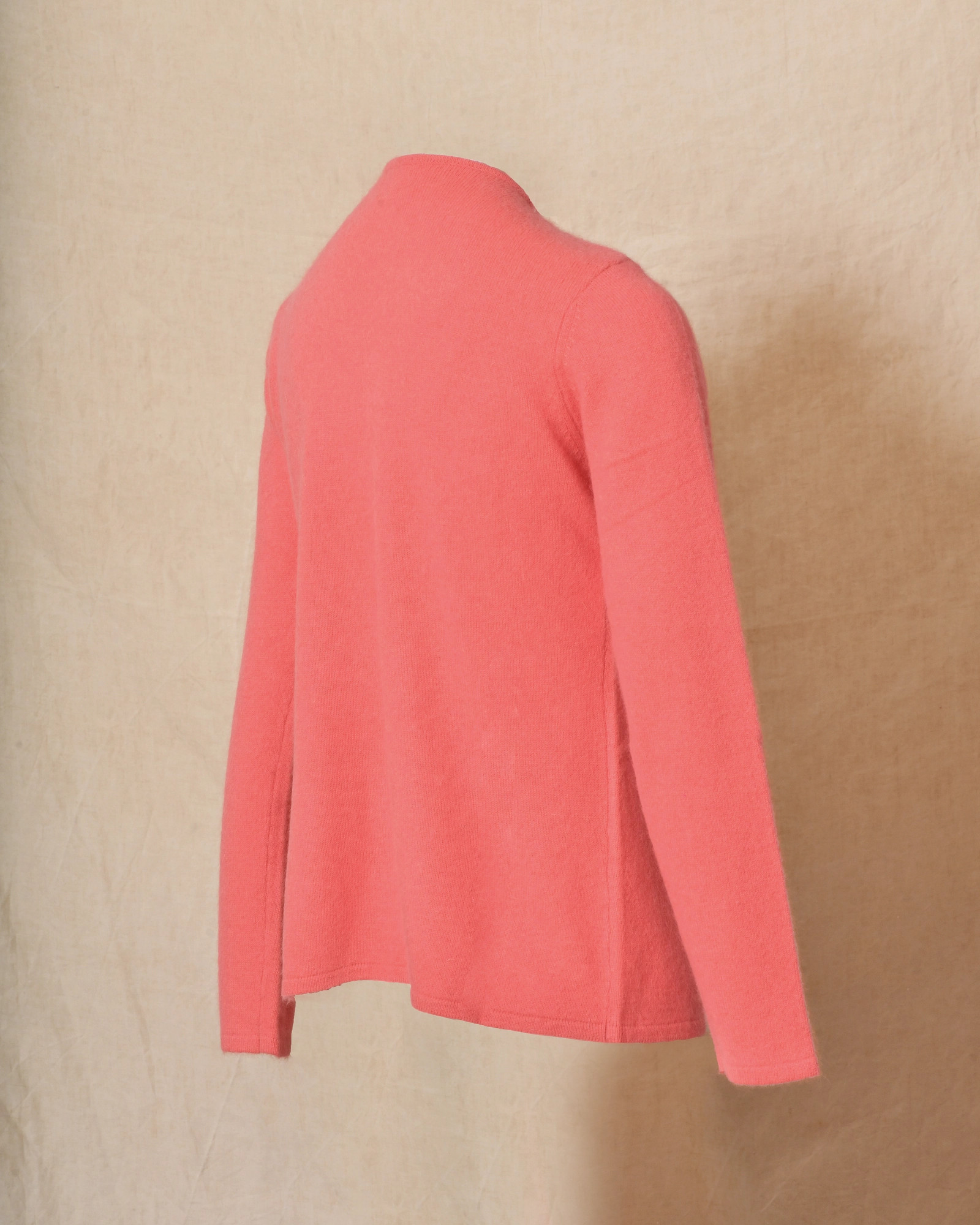 Pull en laine zippé corail Ma Petite Capsule