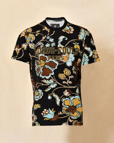 T-shirt à imprimé floral multicolore Lords & Fools