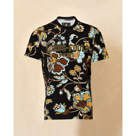 T-shirt à imprimé floral multicolore Lords & Fools