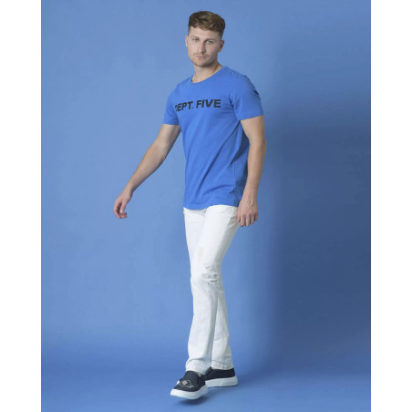 Jean destroy blanc Dondup - Outlet La Piscine P...