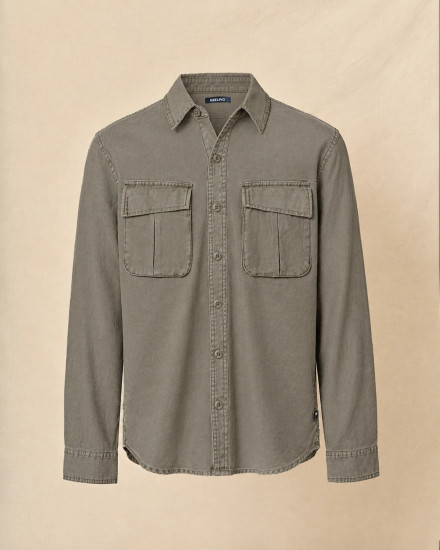 Veste utilitaire greige Keeling