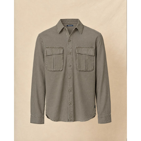 Veste utilitaire greige Keeling