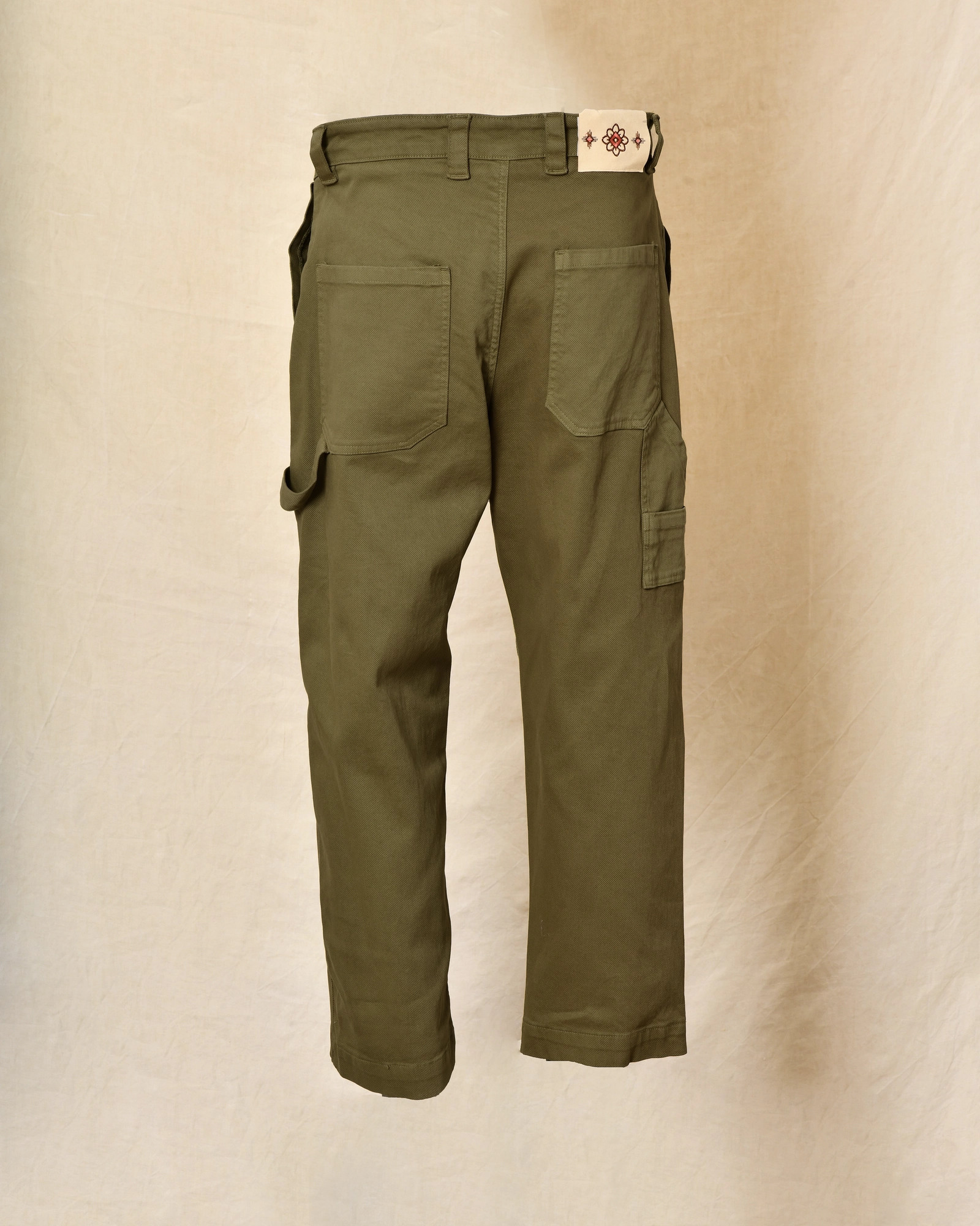 Pantalon cargo kaki Telacruda
