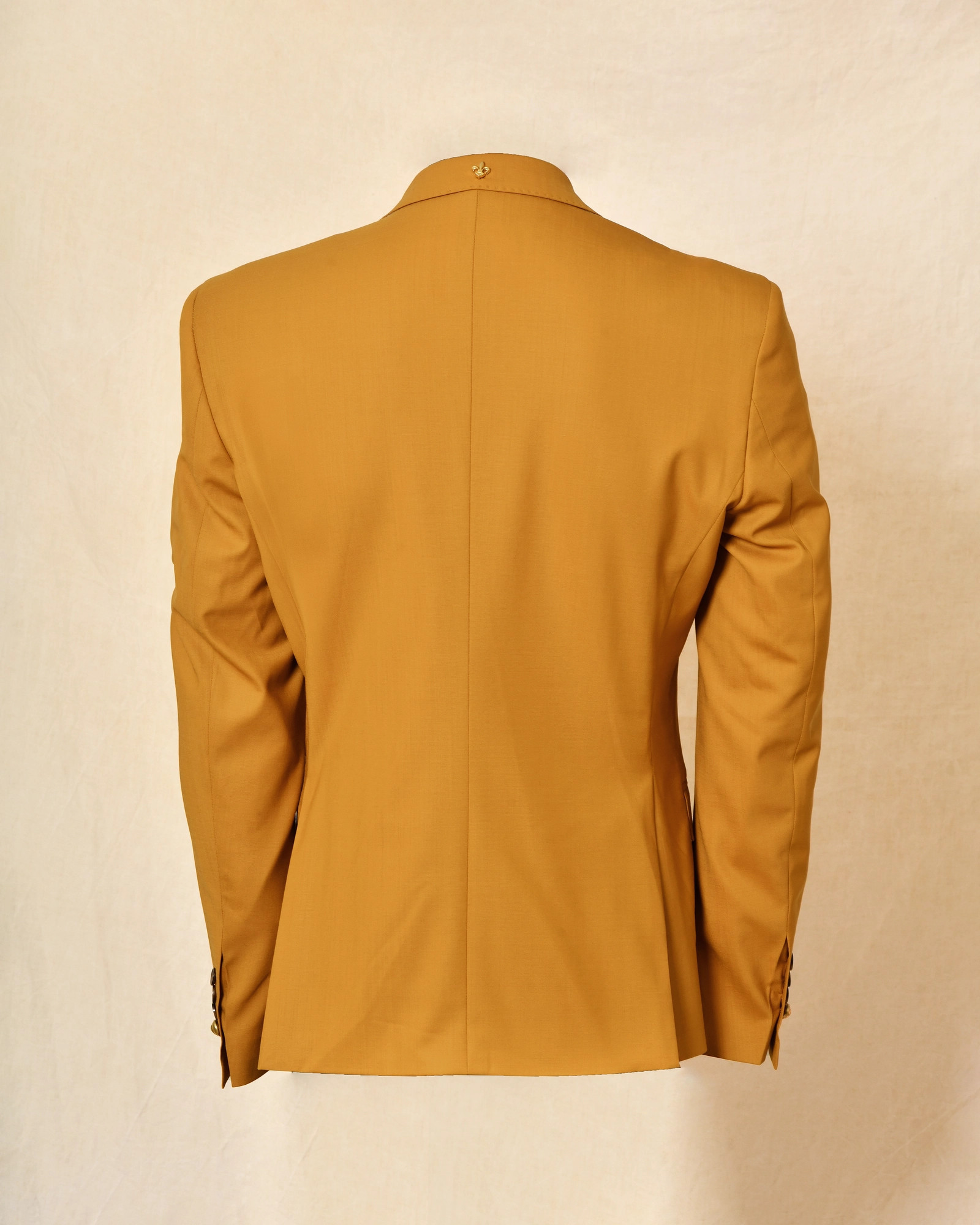 Veste blazer à double boutonnage jaune moutarde Lords & Fools