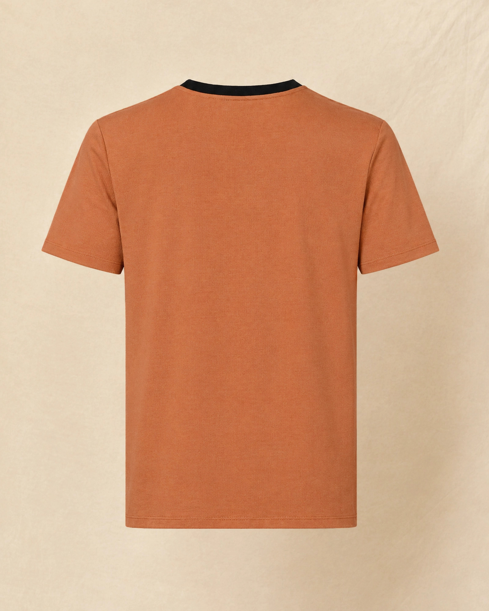 T-shirt à logo brodé terracotta Lords & Fools