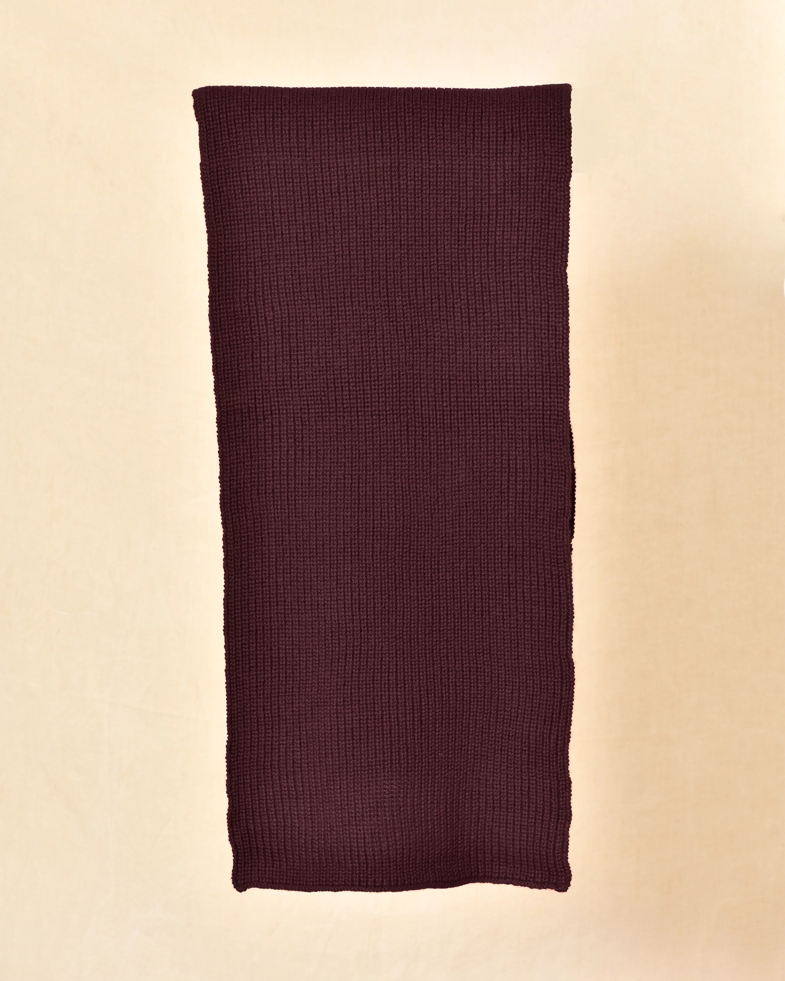 Echarpe en laine bordeaux Over-D