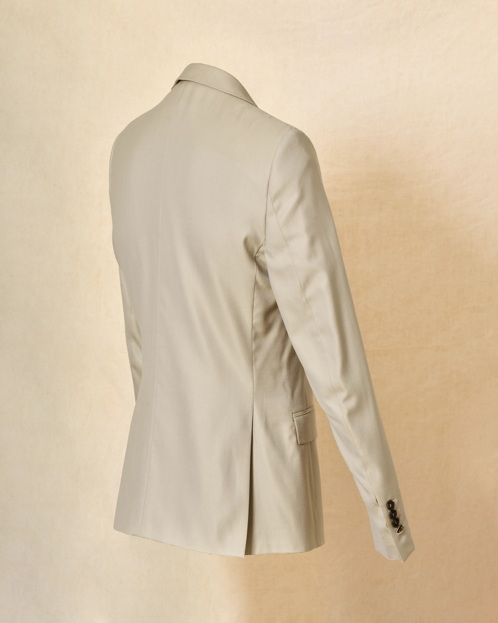 Veste blazer en laine à simple boutonnage beige Lords & Fools