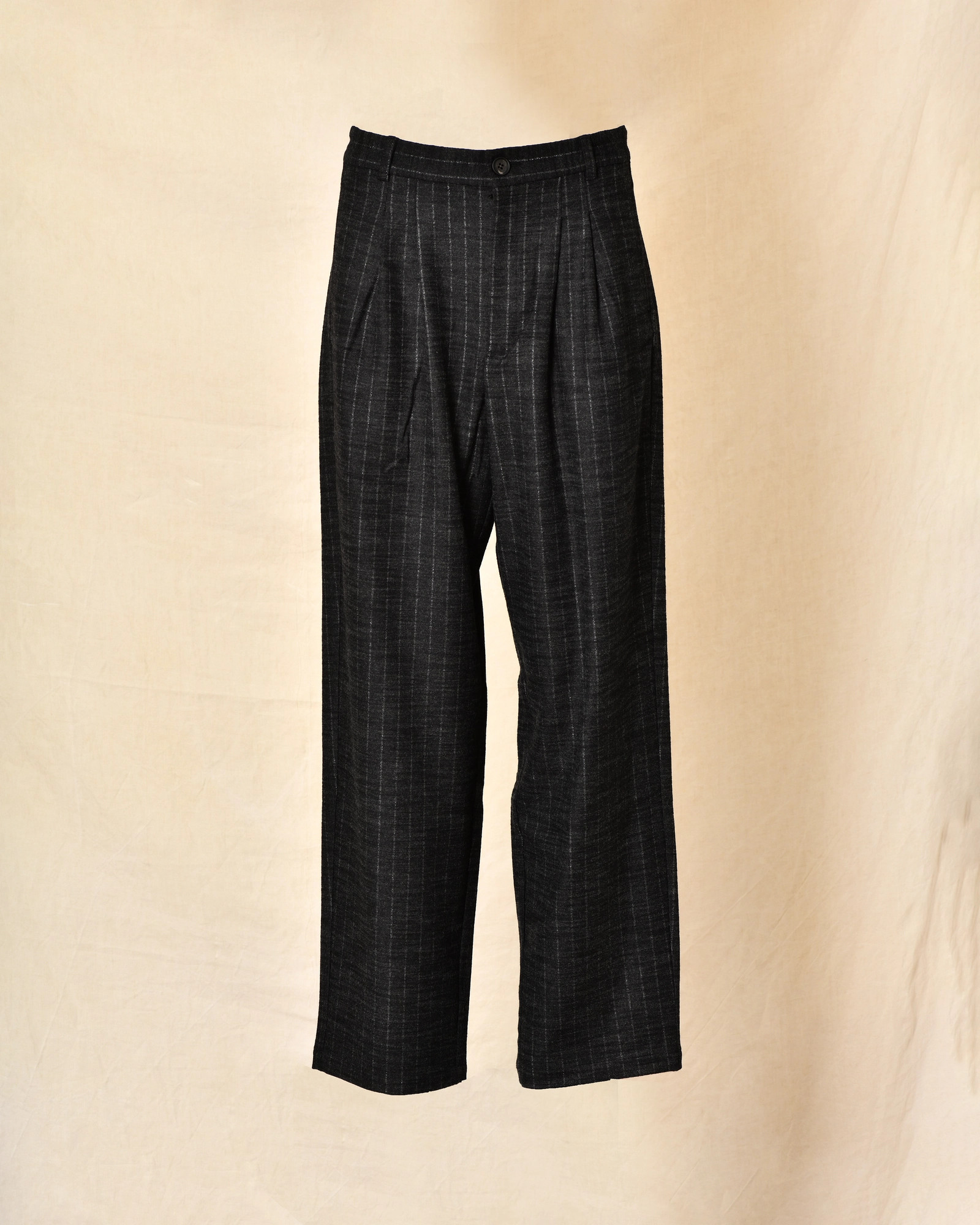 Pantalon tailleur gris anthracite à rayures Bella Jones