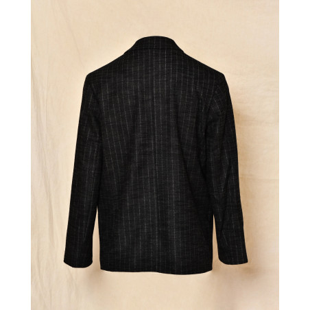 Veste blazer gris anthracite à rayures Bella Jones