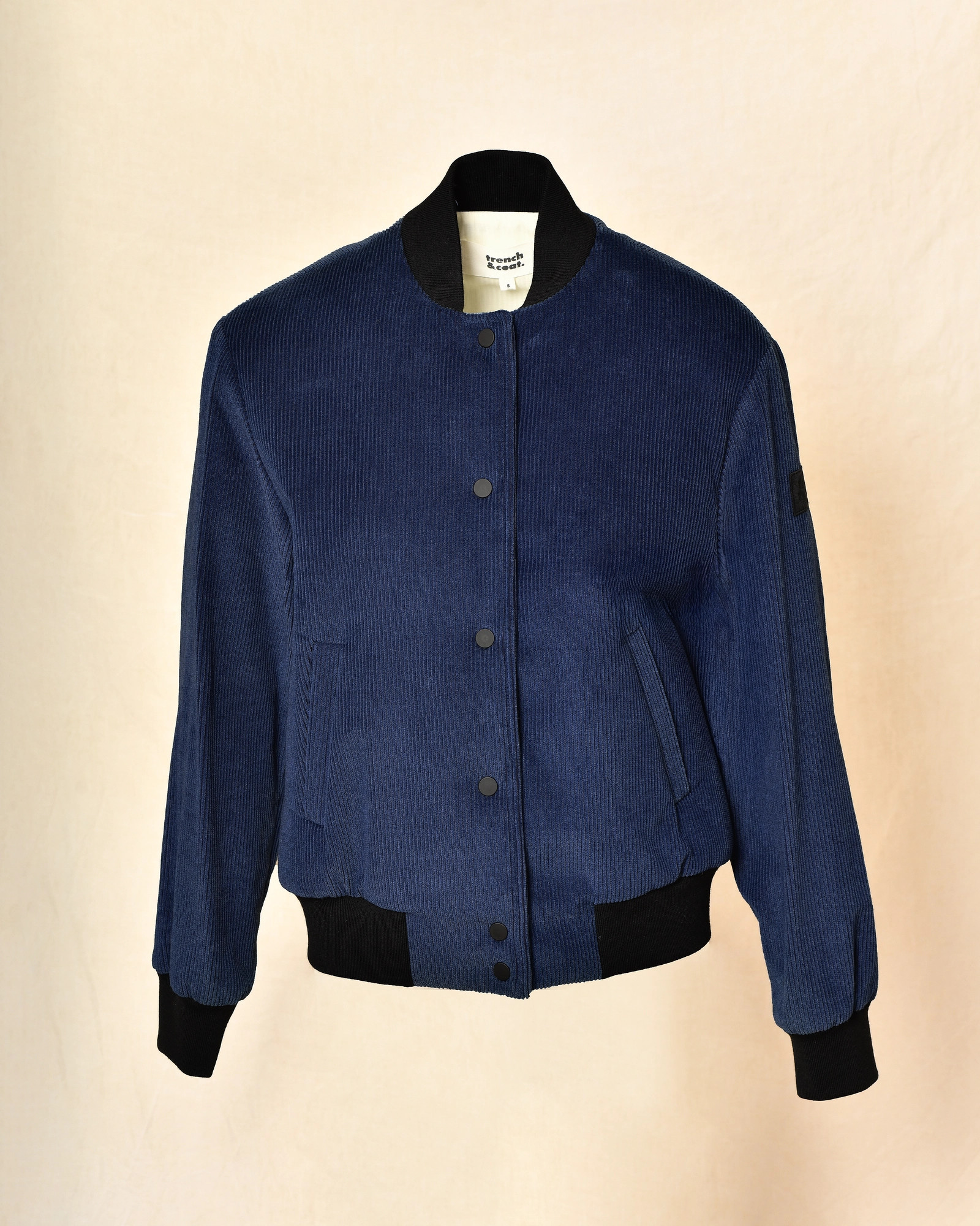 Veste bomber en velours côtelé Trench & Coat