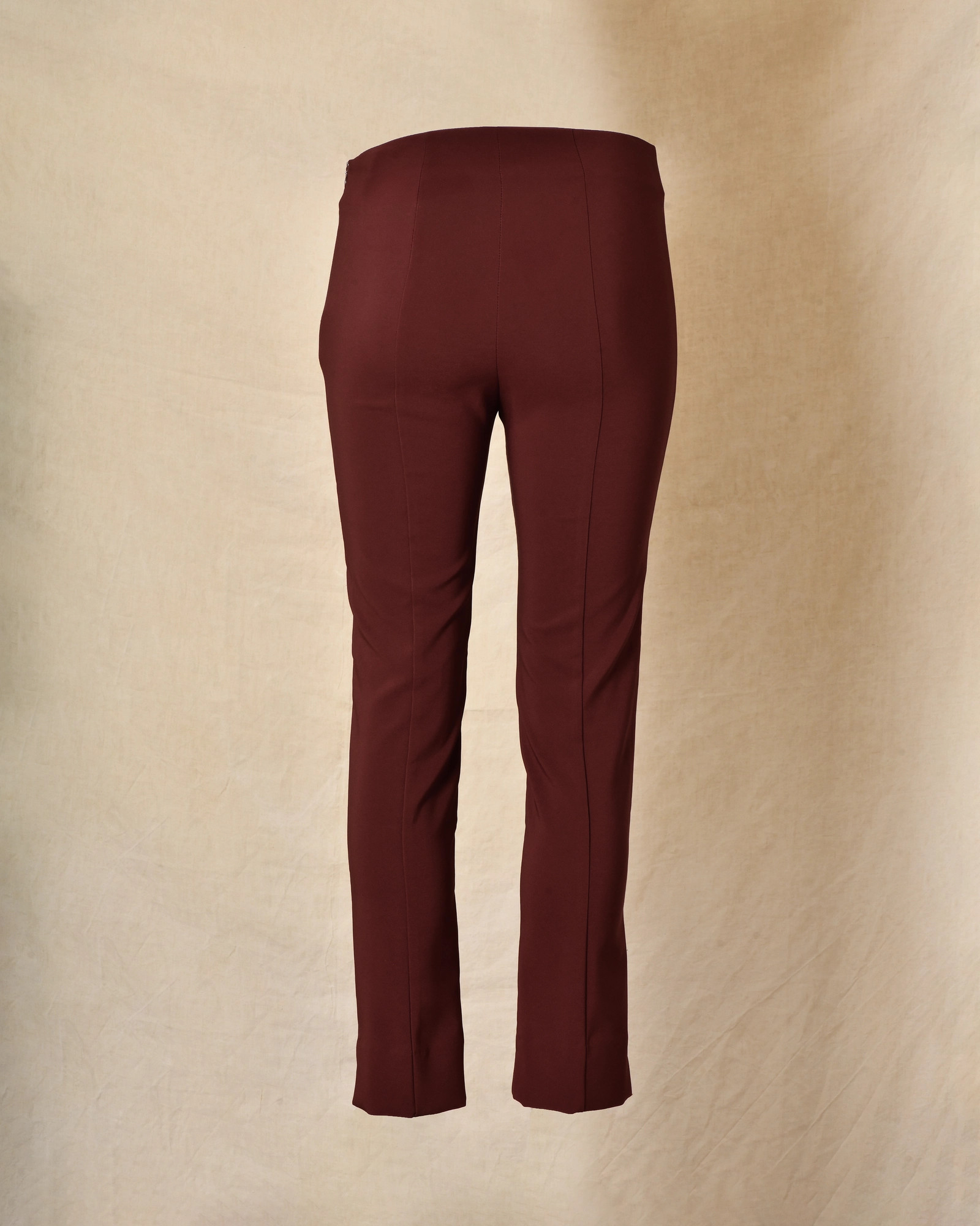 Pantalon de legging bordeaux à taille haute Ixos