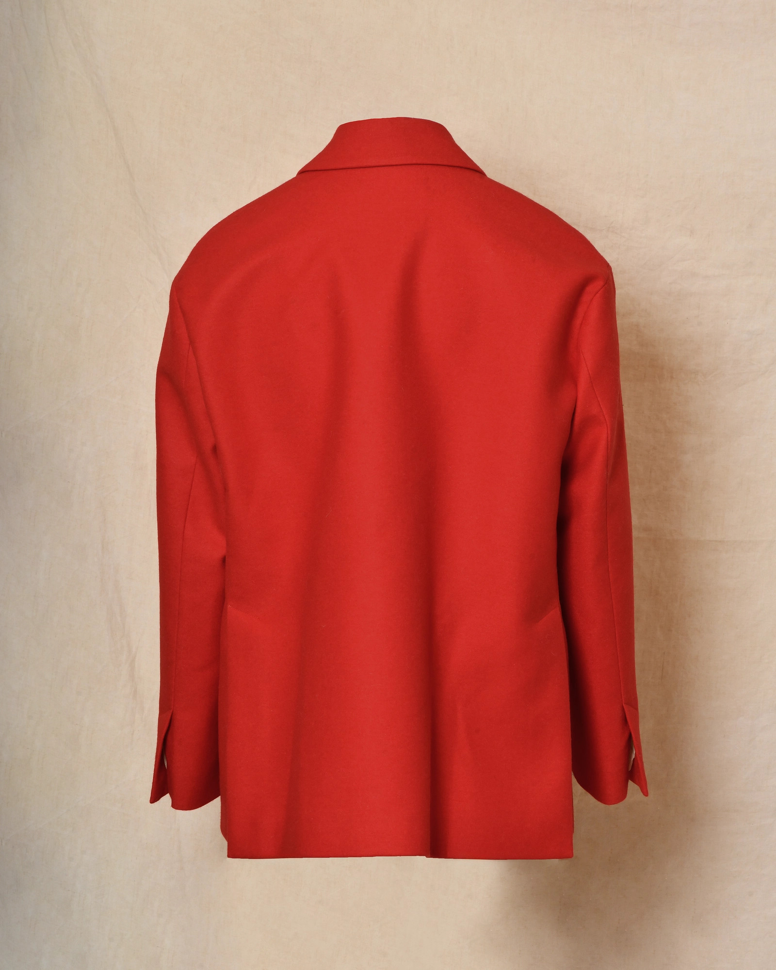 Veste blazer en laine rouge Co.Go