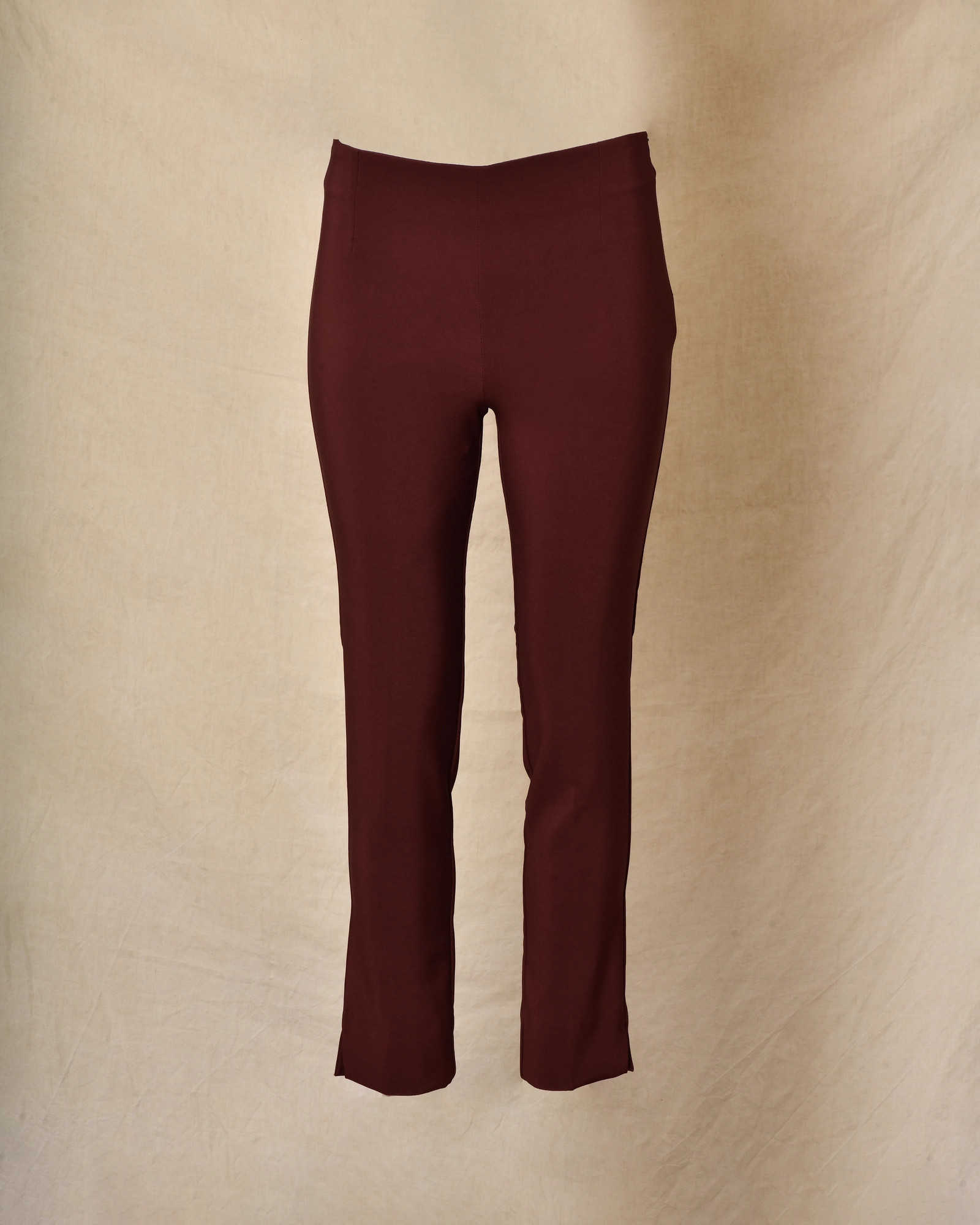 Pantalon de legging bordeaux à taille haute Ixos