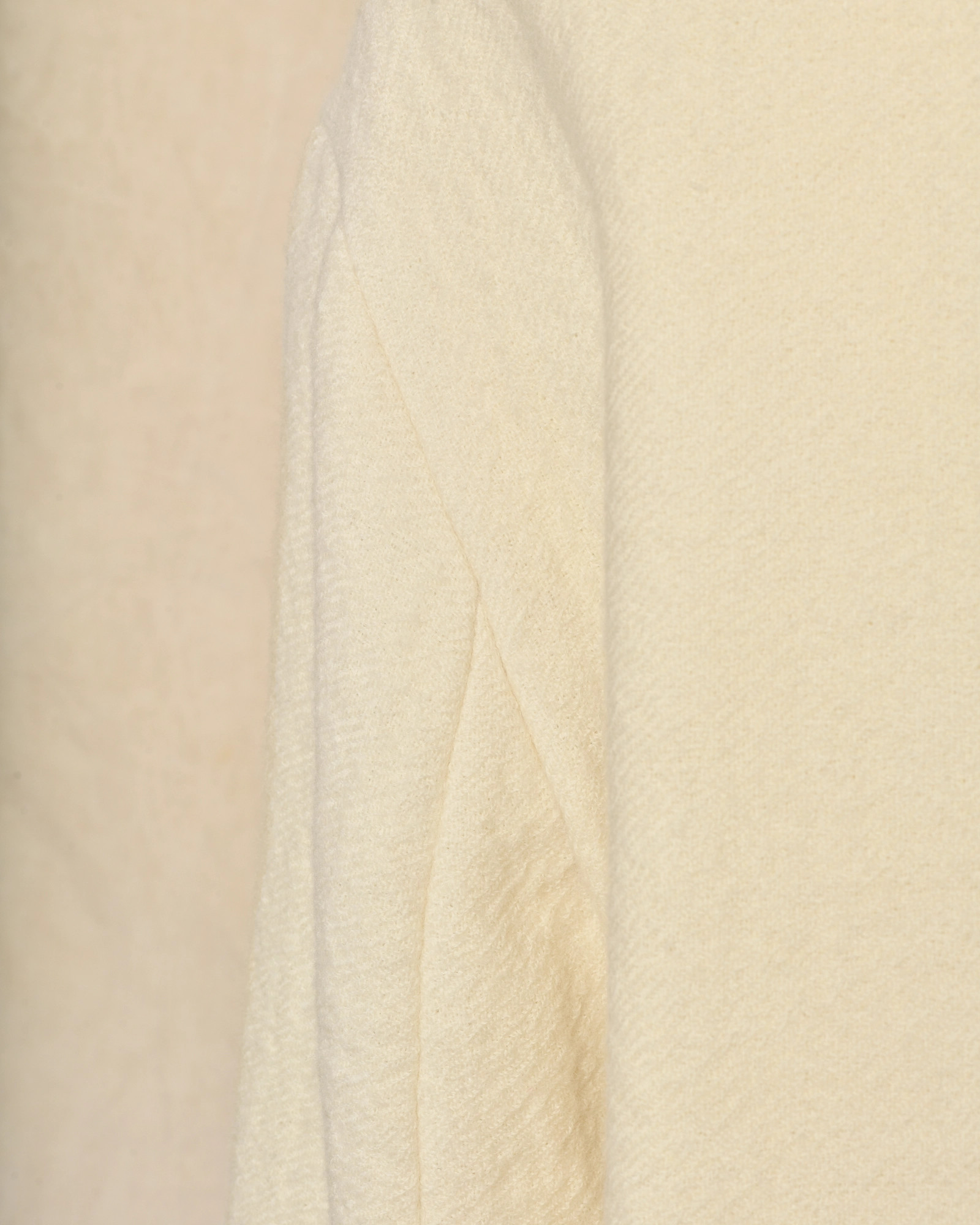 Caban en laine court écru Trench & Coat