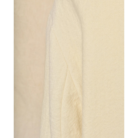 Caban en laine court écru Trench & Coat