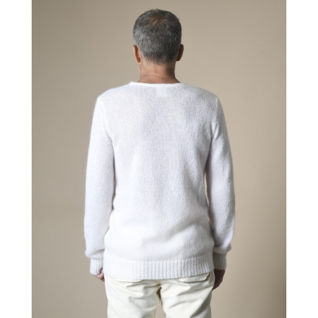 Pull en laine superkid mohair Manostorti