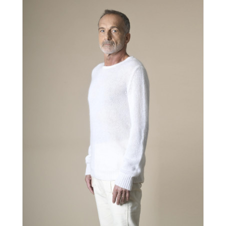 Pull en laine superkid mohair Manostorti