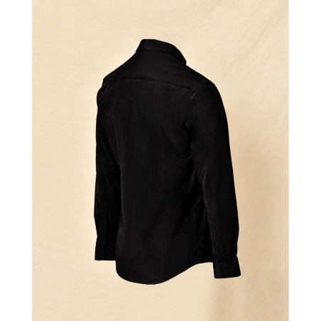 Chemise noire ajustée Daniele Alessandrini