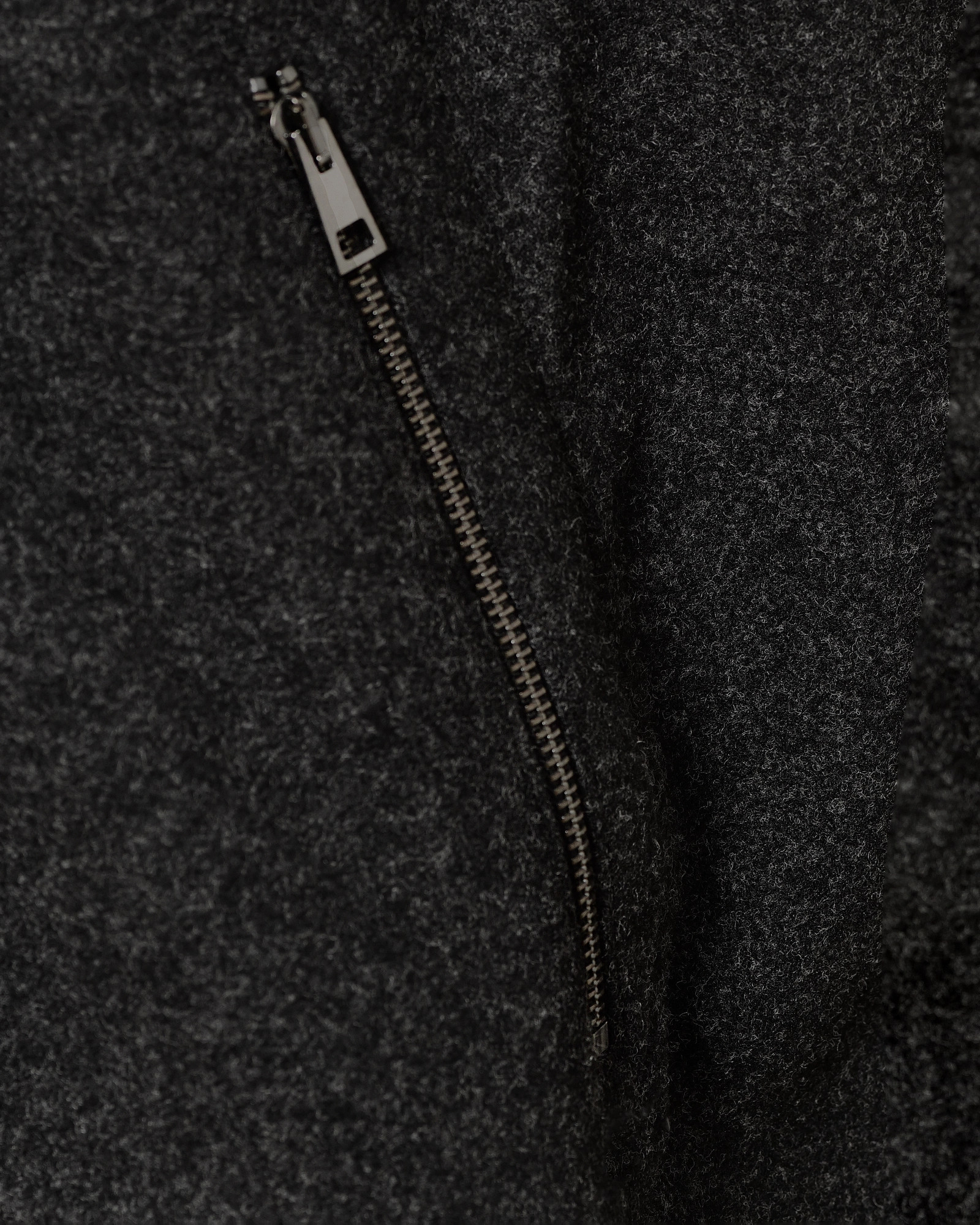 Veste de jogging à capuche gris anthracite Daniele Alessandrini
