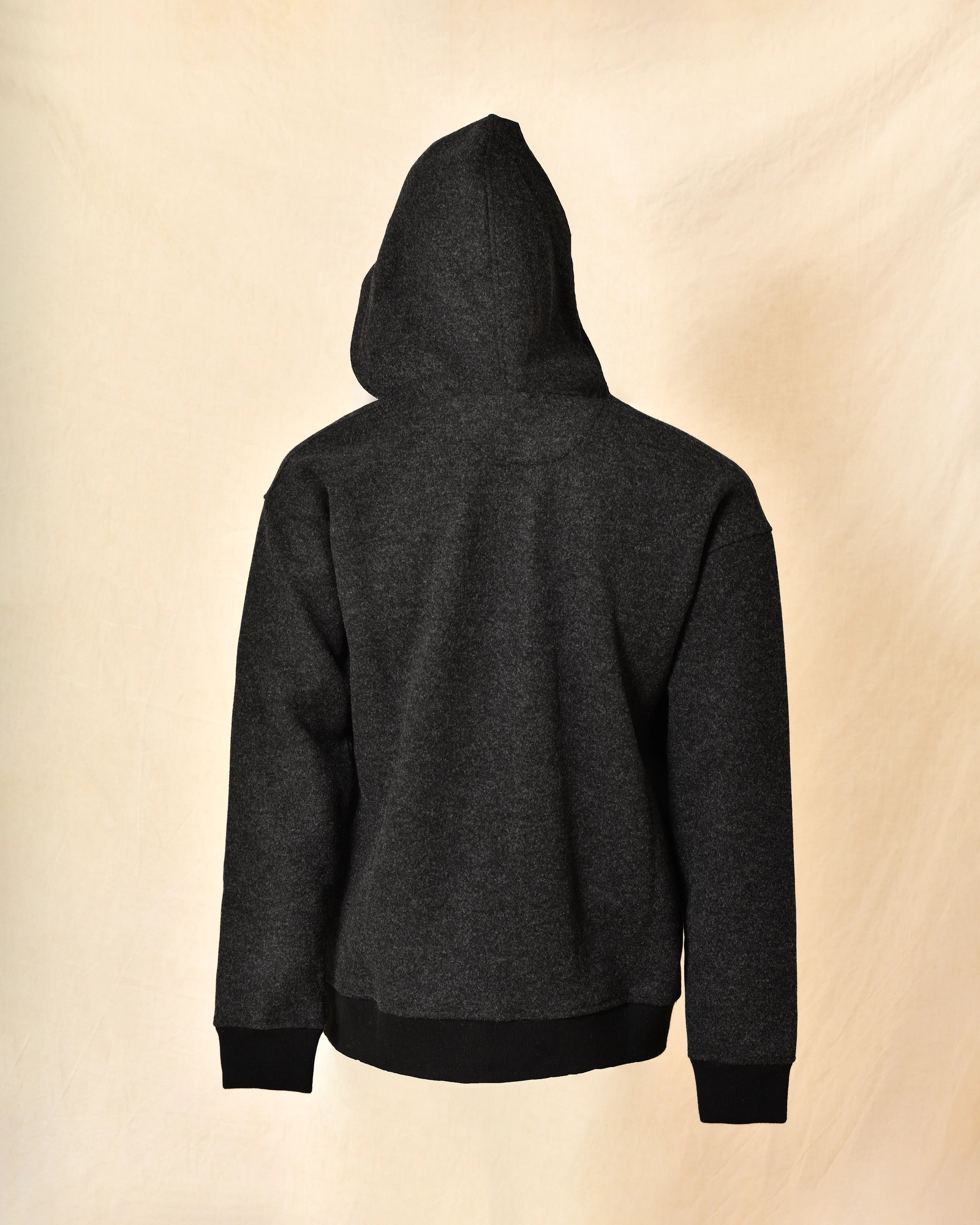 Veste de jogging à capuche gris anthracite Daniele Alessandrini