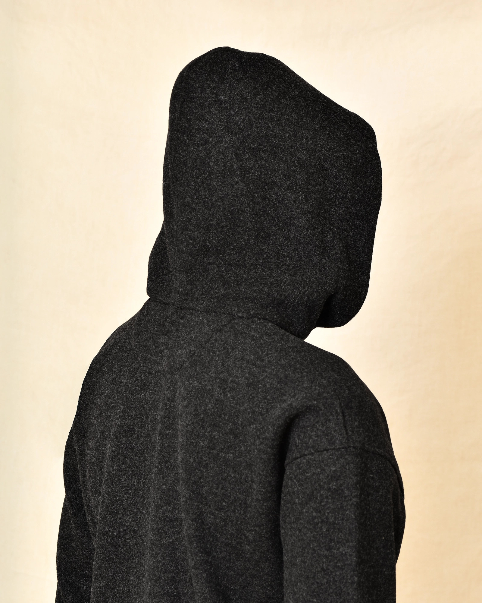 Veste de jogging à capuche gris anthracite Daniele Alessandrini