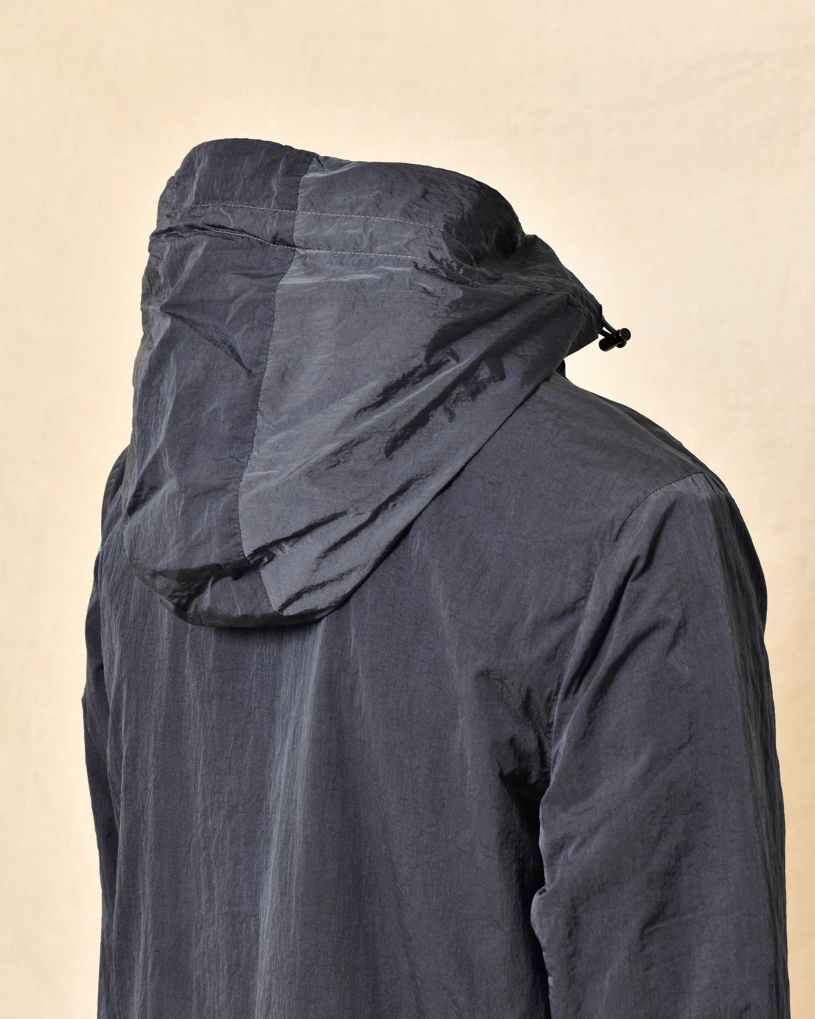 Veste coupe vent à capuche bleu réversible Keeling