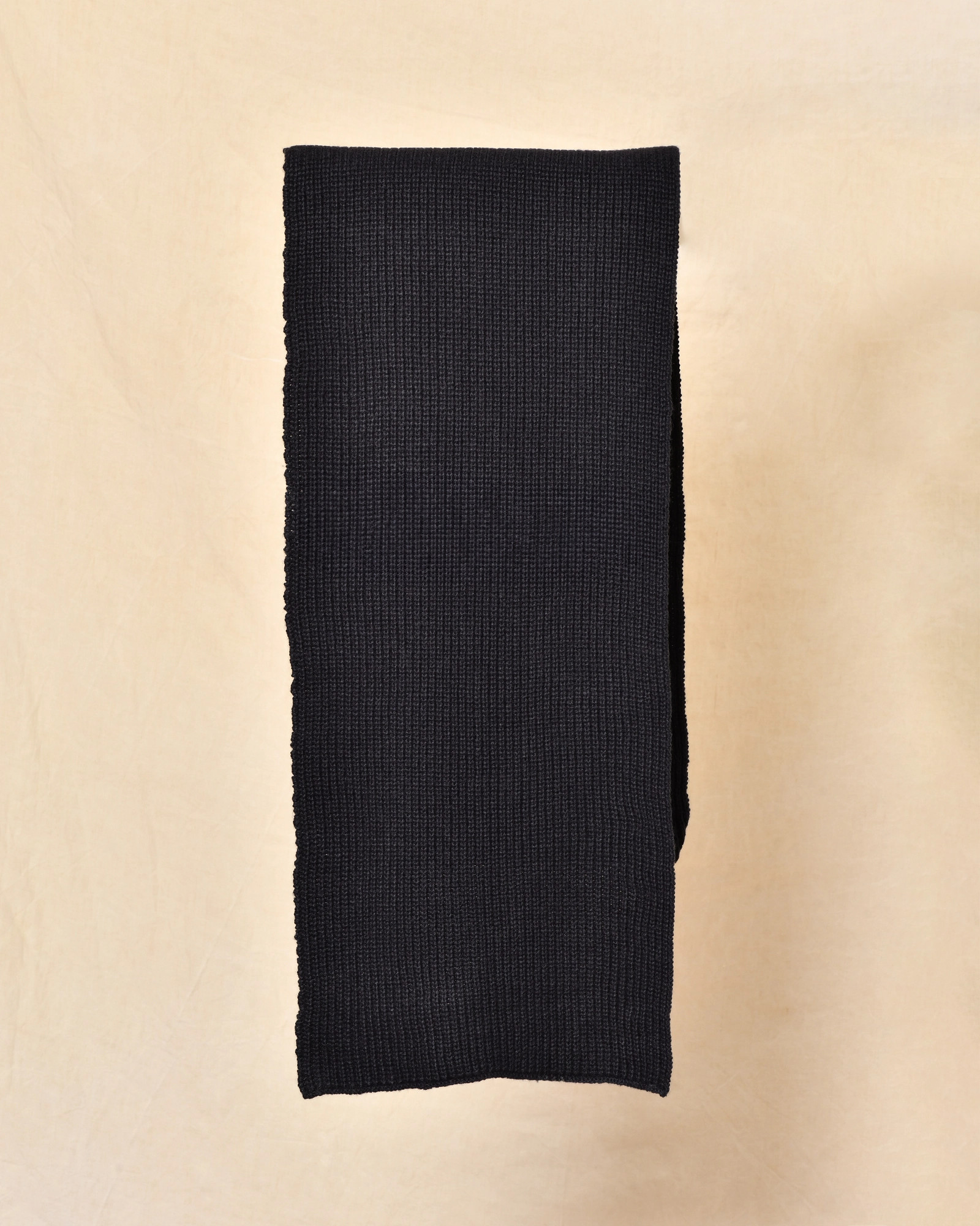 Echarpe en laine bleue Over-D