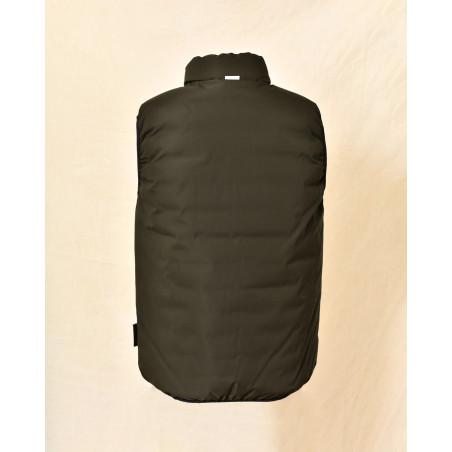 Doudoune sans manches réversible kaki Outfit