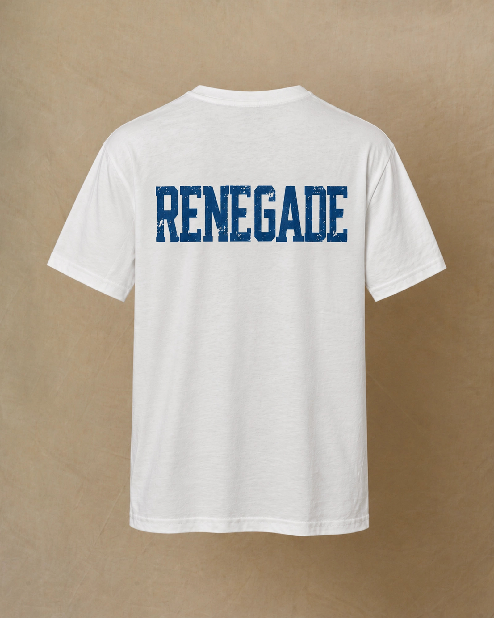 T-shirt en coton blanc à inscription Telacruda