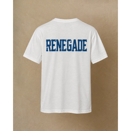 T-shirt en coton blanc à inscription Telacruda