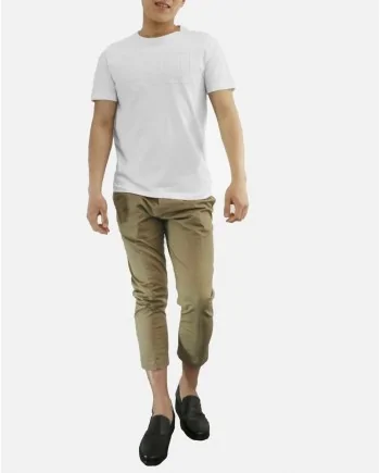 T-Shirt en coton blanc John Richmond