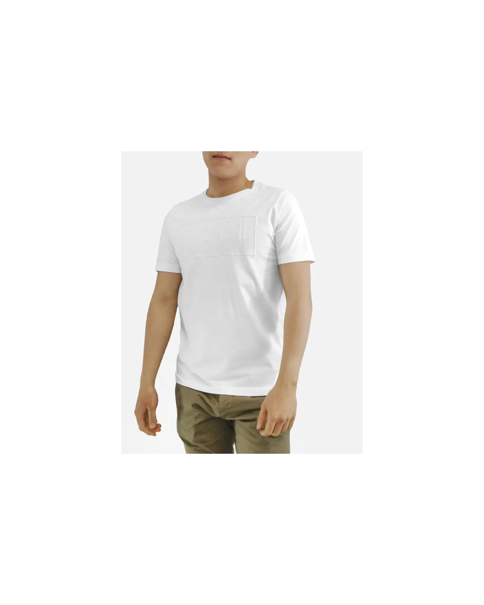 T-Shirt en coton blanc John Richmond