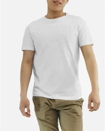 T-Shirt en coton blanc John Richmond