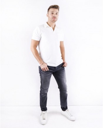 Jean skinny gris délavé BLK DNM 