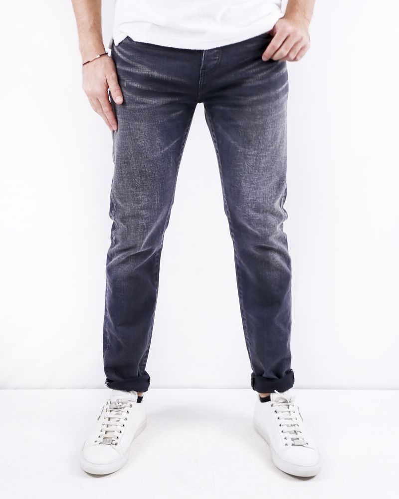 Jean skinny gris délavé BLK DNM 