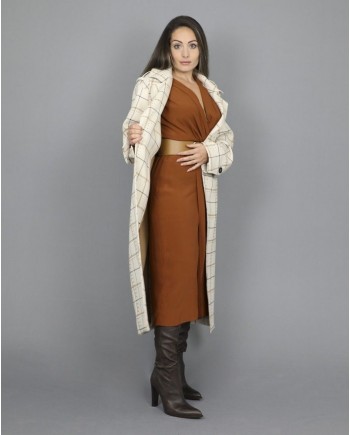 Cuissardes en cuir souples à talons hauts Plein Sud 